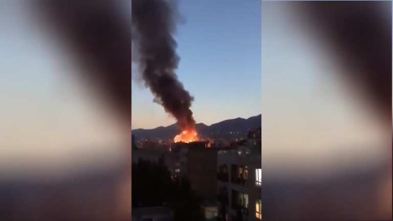 Tahran'da klinikte patlama: 13 kişi hayatını kaybetti